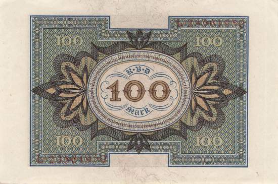 100 Mark 1920 ro.67b VL